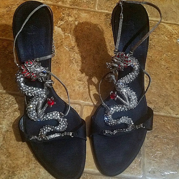 giuseppe zanotti dragon heels